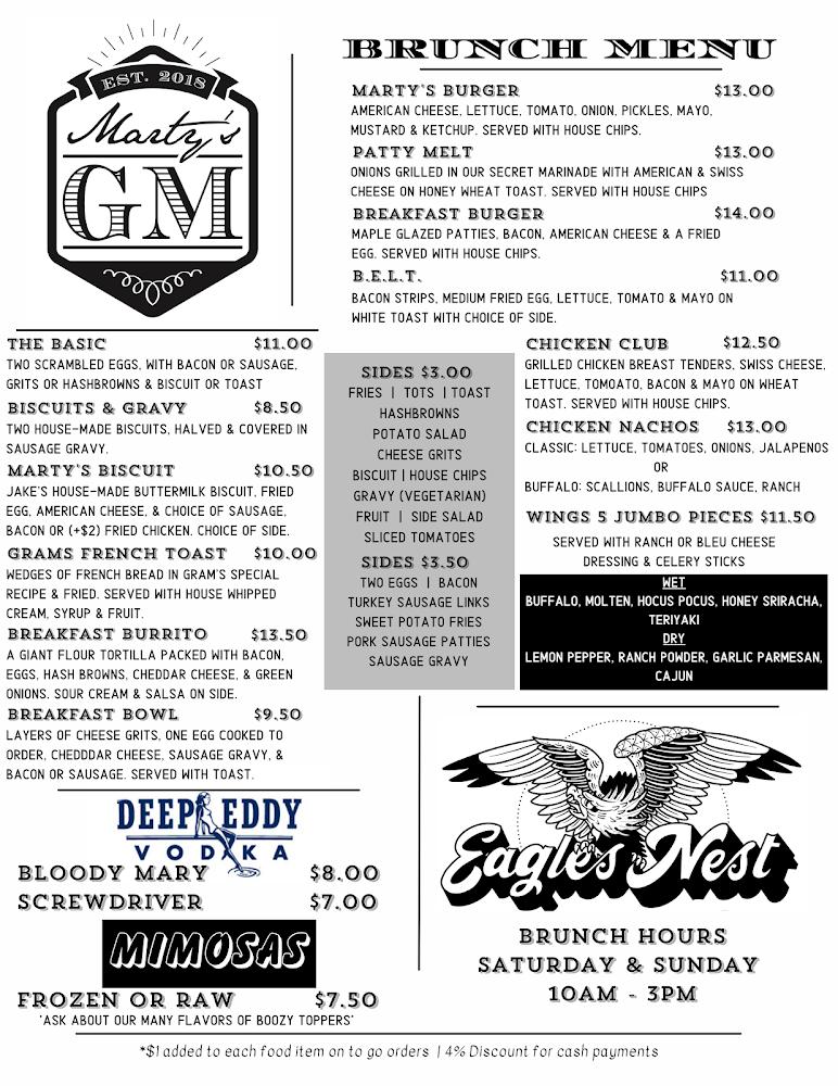 Marty's GM & Eagle's Nest Pub Pretzel
